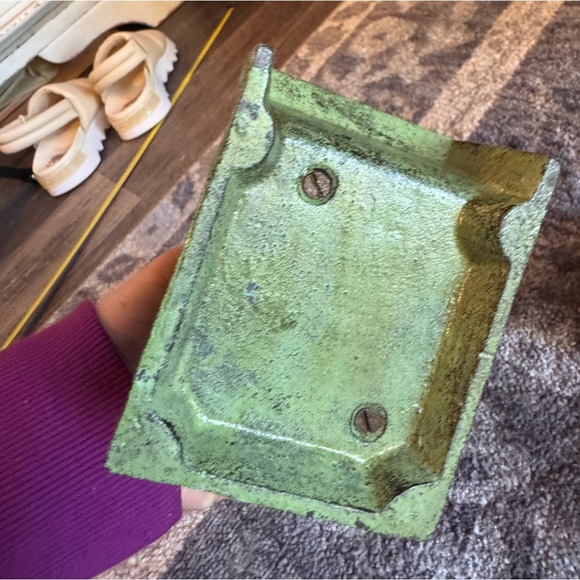 Vintage Charming Black and Green Scottie Dog Bookends - Picture 2 of 8